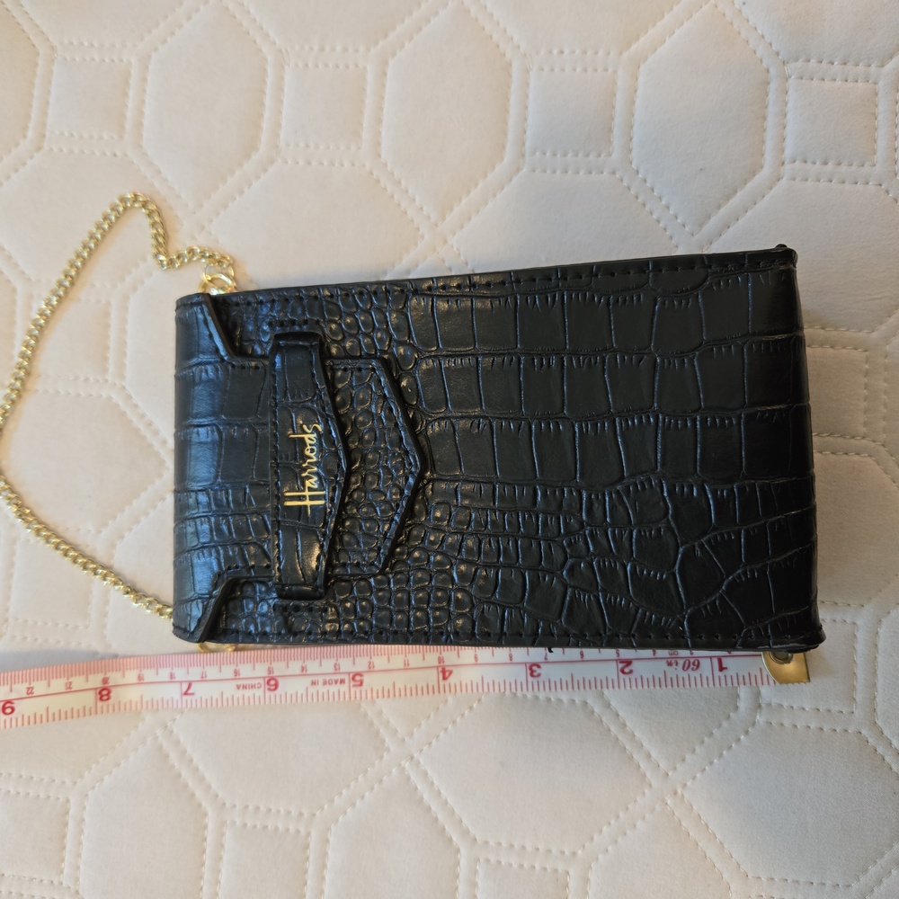 Harrod's LEATHER PHONE CASE NWOT - Picture 8 of 11
